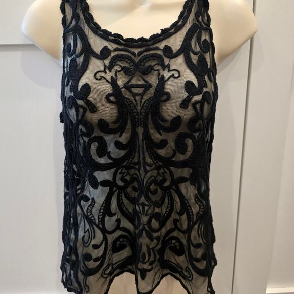Express Lace Top - Picture 1 of 5